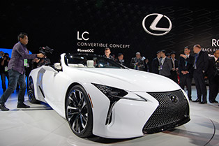 Lexus LC Convertible concept（コンセプトカー）