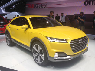 Audi、コンセプトカーTT Offroadを初公開