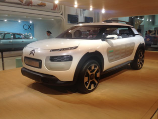 Citroën、コンセプトカーC-CACTUSを出展
