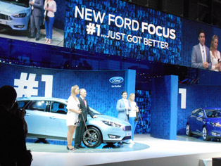 Ford 新Focus（フェイスリフト）とMark Fields COO、Stephen Odel欧州Ford社長