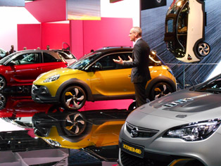 Thomas Neumann, Opel社長がAdam Rock、Extream、OnStarの導入を発表
