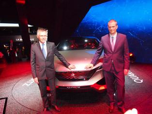 Tavares PSA CEOとPicat Peugeot CEO