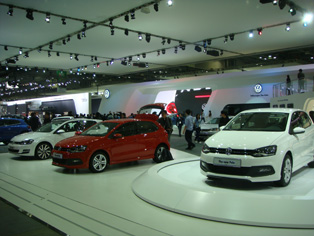 VWの展示ブース
