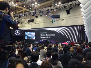 Mercedes-Benzプレス発表