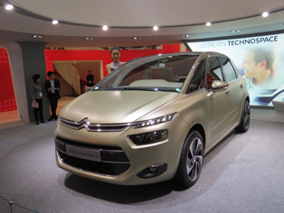 Citroën、アジアプレミア車としてコンセプトカーTechnospaceを出展
