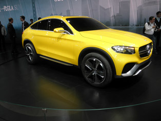 M-Benz、世界初公開のコンセプトカーGLC Coupe