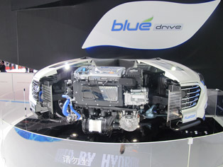 現代自、パワートレイン技術「blue drive」