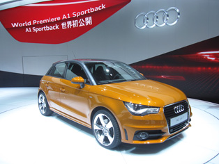AudiがワールドプレミアしたA1 Sportback